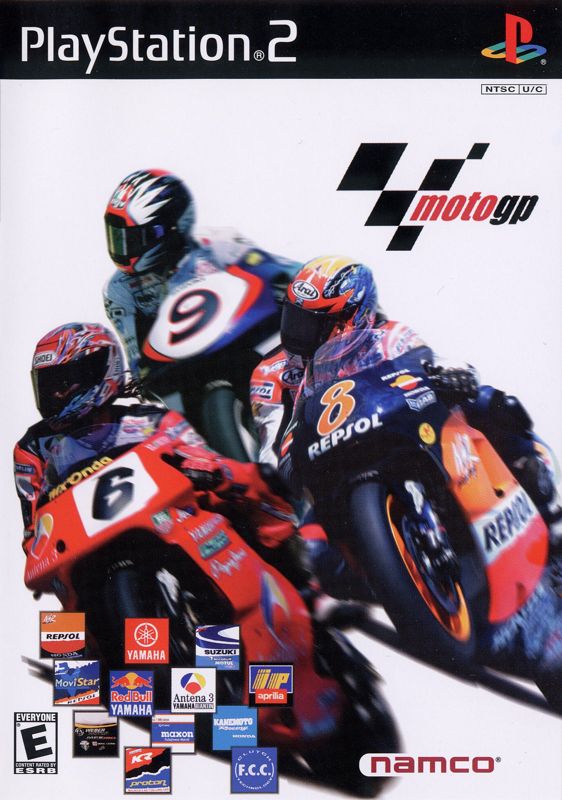 MotoGP [Platinum] box art for Playstation 2